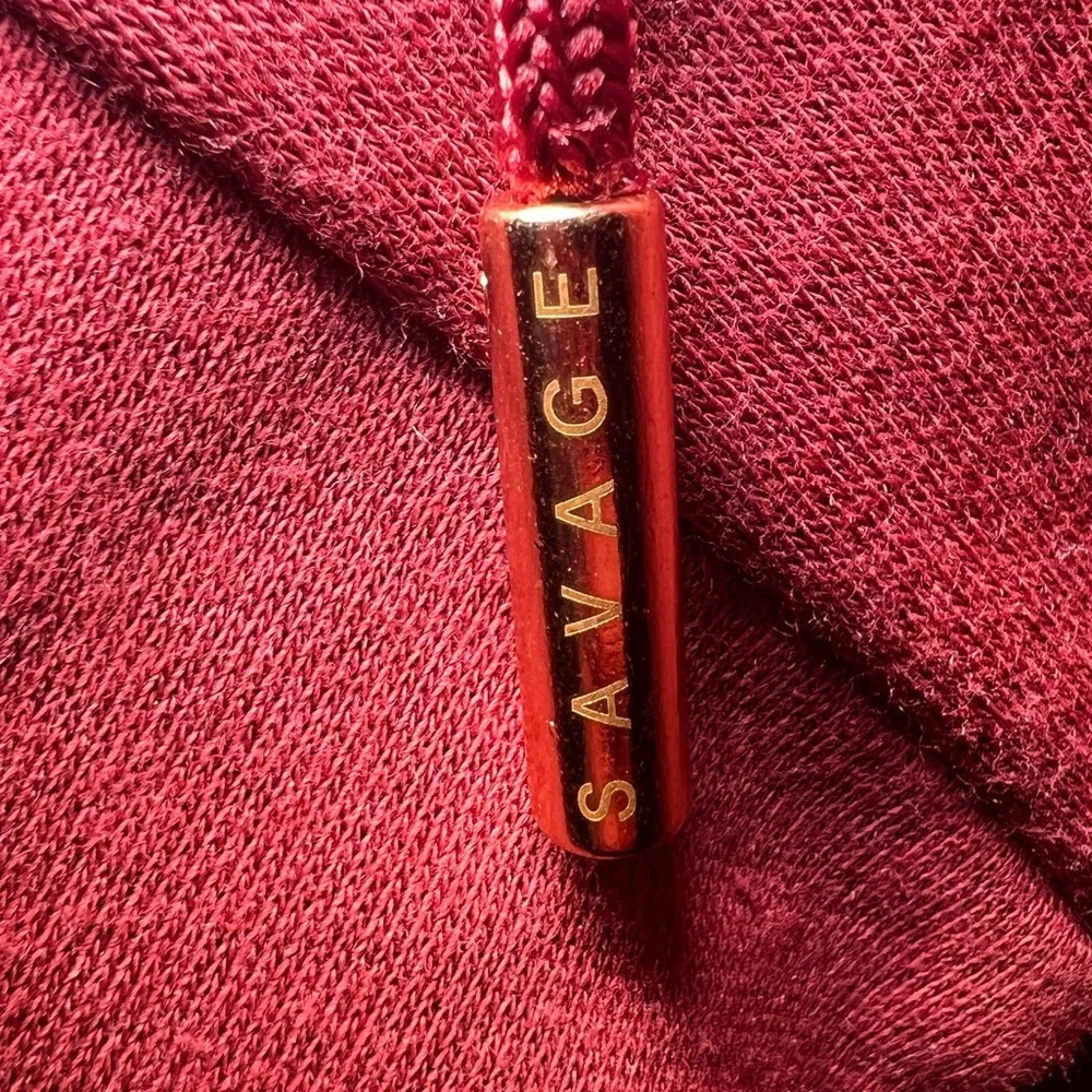 SAVAGE X FENTY ESSENTIAL OVERSIZED CINCHED HOODED JUMPSUIT | XS - Picture 10 of 11